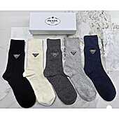 US$20.00 Prada Socks 5pcs sets #775876
