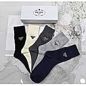 US$20.00 Prada Socks 5pcs sets #775876