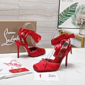 US$122.00 Christian Louboutin 10.5cm High-heeled shoes for women #776604