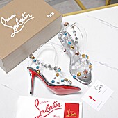 US$115.00 Christian Louboutin 10cm High-heeled shoes for women #776605
