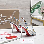 US$115.00 Christian Louboutin 10cm High-heeled shoes for women #776605
