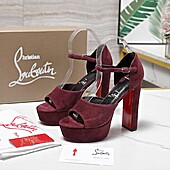 US$126.00 Christian Louboutin 12.5cm High-heeled shoes for women #776610