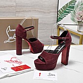 US$126.00 Christian Louboutin 12.5cm High-heeled shoes for women #776610