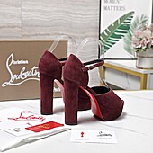 US$126.00 Christian Louboutin 12.5cm High-heeled shoes for women #776610