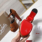 US$126.00 Christian Louboutin 12.5cm High-heeled shoes for women #776611