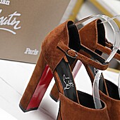 US$126.00 Christian Louboutin 12.5cm High-heeled shoes for women #776611