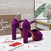 US$126.00 Christian Louboutin 12.5cm High-heeled shoes for women #776622