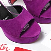US$126.00 Christian Louboutin 12.5cm High-heeled shoes for women #776622