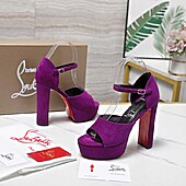US$126.00 Christian Louboutin 12.5cm High-heeled shoes for women #776622