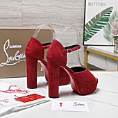 US$126.00 Christian Louboutin 12.5cm High-heeled shoes for women #776623