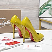 US$134.00 Christian Louboutin 12cm High-heeled shoes for women #776626