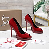 US$134.00 Christian Louboutin 12cm High-heeled shoes for women #776627
