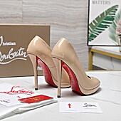 US$134.00 Christian Louboutin 12cm High-heeled shoes for women #776628