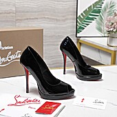 US$134.00 Christian Louboutin 12cm High-heeled shoes for women #776635