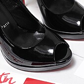 US$134.00 Christian Louboutin 12cm High-heeled shoes for women #776635