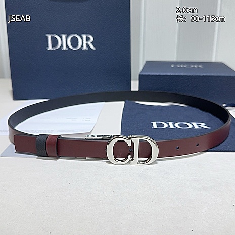 Dior AAA+ Belts #777892 replica