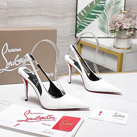 christian louboutin 10cm High-heeled shoes for women #779335 replica
