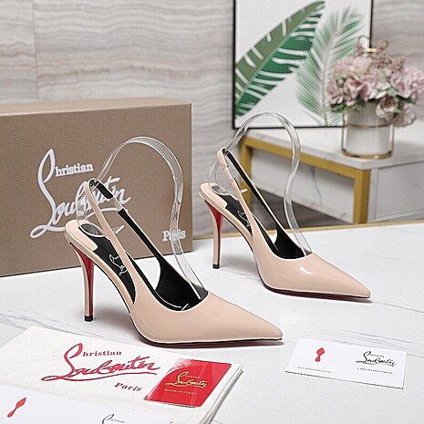 christian louboutin 10cm High-heeled shoes for women #779337