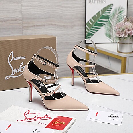 christian louboutin 10cm High-heeled shoes for women #779679 replica