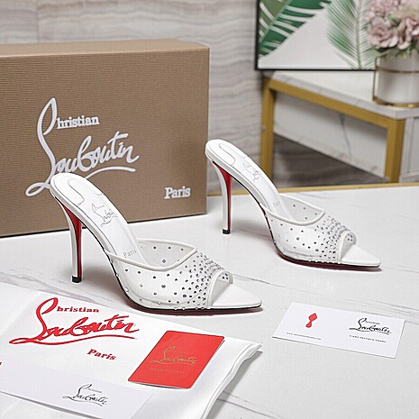 christian louboutin 10cm High-heeled shoes for women #779680 replica
