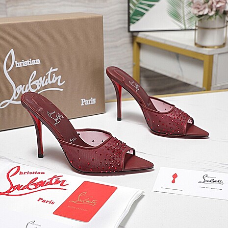christian louboutin 10cm High-heeled shoes for women #779681 replica