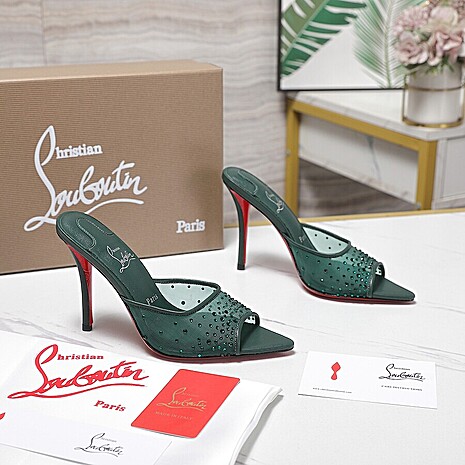 christian louboutin 10cm High-heeled shoes for women #779702 replica