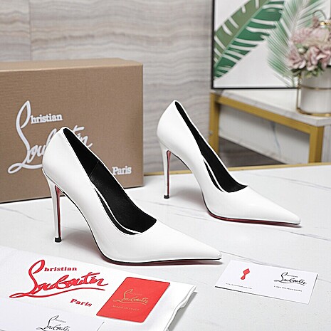 christian louboutin 10.5cm High-heeled shoes for women #779705 replica