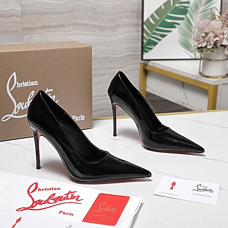 christian louboutin 10.5cm High-heeled shoes for women #779706