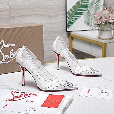 christian louboutin 10.5cm High-heeled shoes for women #779711 replica