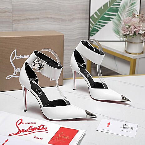 christian louboutin 10.5cm High-heeled shoes for women #779715 replica