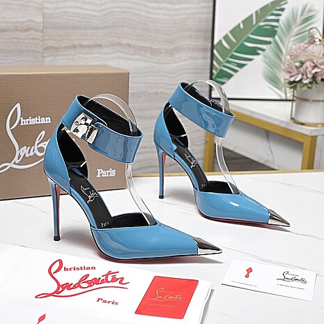 christian louboutin 10.5cm High-heeled shoes for women #779716 replica
