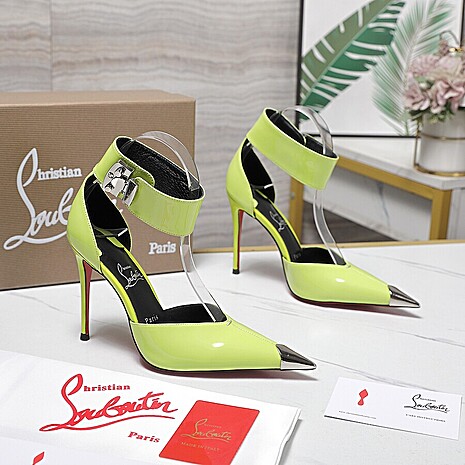 christian louboutin 10.5cm High-heeled shoes for women #779723