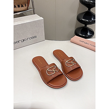 sergio rossi Shoes for sergio rossi Slippers for women #780401