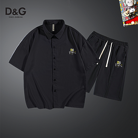 D&G Tracksuits for D&G short tracksuits for men #780899 replica