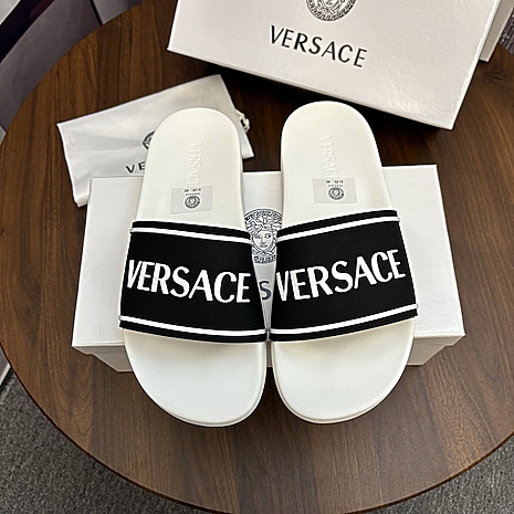 Versace shoes for versace Slippers for men #781579 replica