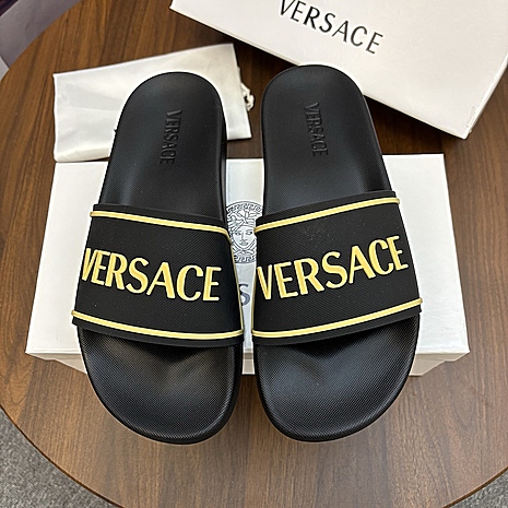 Versace shoes for versace Slippers for men #781581 replica