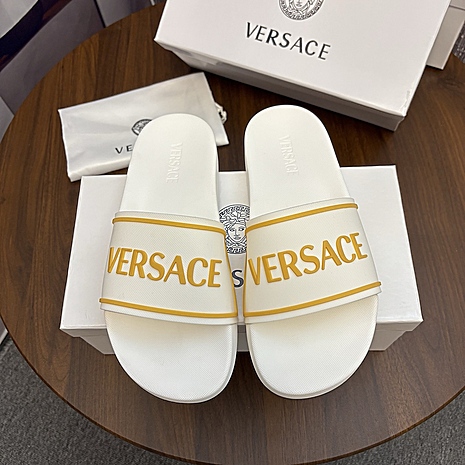 Versace shoes for versace Slippers for men #781583 replica