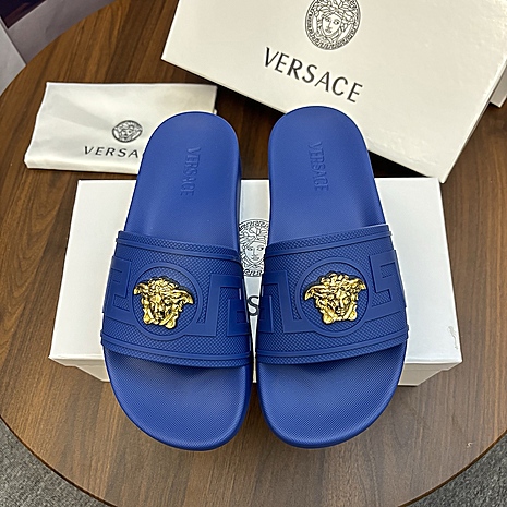 Versace shoes for versace Slippers for men #781726 replica