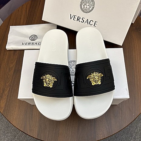 Versace shoes for versace Slippers for men #781727 replica