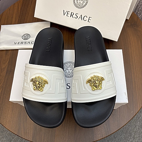Versace shoes for versace Slippers for men #781728 replica