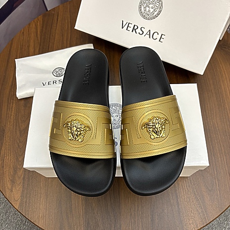 Versace shoes for versace Slippers for men #781729 replica
