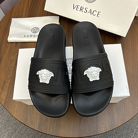 Versace shoes for versace Slippers for men #781734 replica