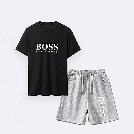 Hugo Boss Tracksuits for Hugo Boss short tracksuits for men #782082 replica