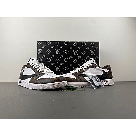 AIR JORDA 1 LOW X LV Shoes for women #782343 replica