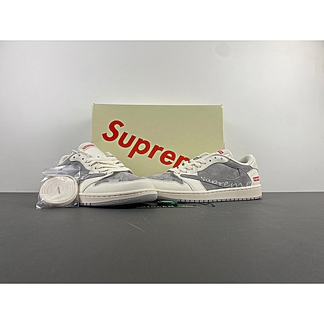Air Jordan 1 X Supreme Shoes for women #782419 replica