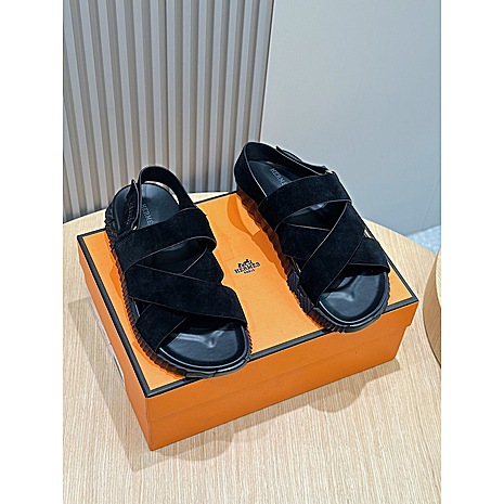 HERMES Shoes for Men's HERMES Slippers #782628 replica