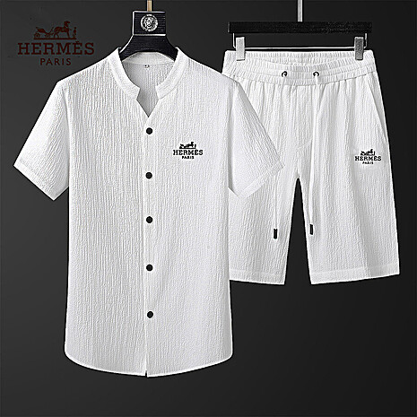 HERMES Tracksuits for HERMES Short Tracksuit for men #782669 replica
