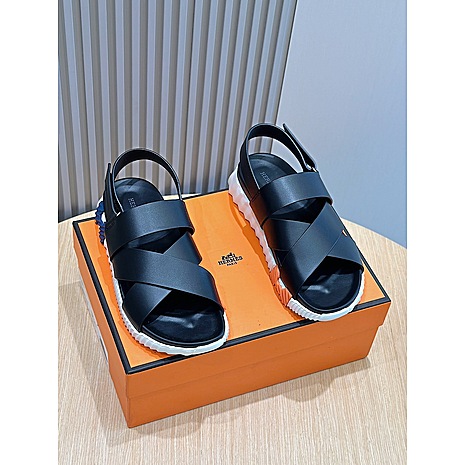 HERMES Shoes for Men's HERMES Slippers #782740 replica
