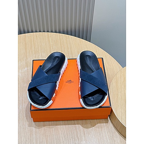 HERMES Shoes for Men's HERMES Slippers #782746 replica