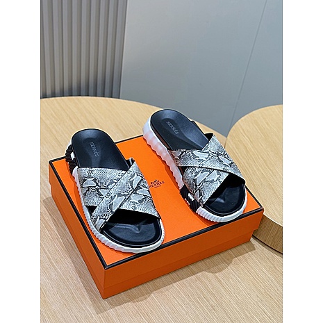 HERMES Shoes for Men's HERMES Slippers #782753 replica